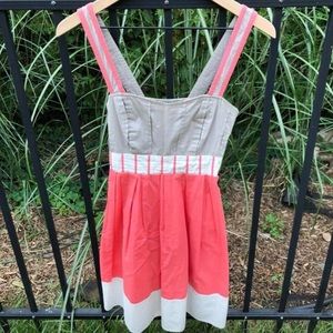 Silence + Noise color block summer dress